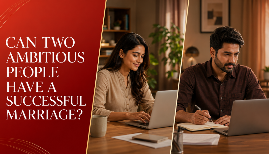 Career-Oriented Couples working in separate spaces while building a successful marriage